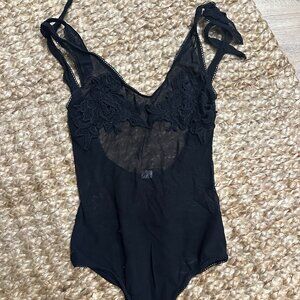 For Love & Lemons Sheer Bodysuit